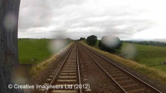267320: Culvert (4' 0" diameter): Cab-view video still (northbound)