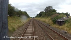 271400: Platelayers' Hut: Cab-view video still (northbound)