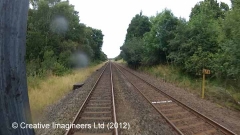 272000: Milepost 272: Cab-view video still (northbound)