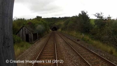 273090: Platelayers' Hut: Cab-view video still (northbound)