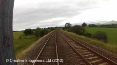 274160: Culvert (3' 0" diameter): Cab-view video still (northbound)