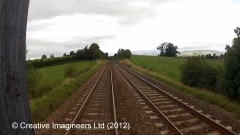 275960: Platelayers' Hut: Cab-view video still (northbound)