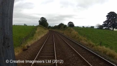 276520: Level Crossing (occupation - Abolished 1918): Cab-view video still