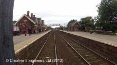 277270: Appleby Station - Station Main Building: Cab-view video still