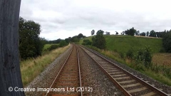 282930: Platelayers' Hut: Cab-view video still (northbound)