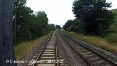 285910: Culvert (2' 0" diameter): Cab-view video still (northbound)