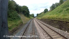 288750: Milepost 288¾: Cab-view video-still (northbound)"