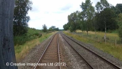 289910: Little Salkeld Station - Lie-by siding (Up): Cab-view video-still 