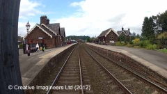 292560: Lazonby & Kirkoswald Station - Main Building: Cab-view video still 