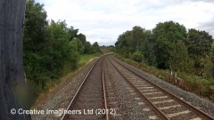 297430: Fog Hut: Cab-view video-still (northbound)