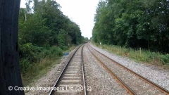 300380: Fog Hut : Cab-view video-still (northbound)