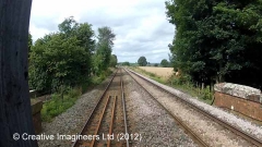 301050: Platelayers' Hut: Cab-view video-still (northbound)