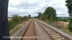 301320: Bridge SAC/334 - Inglewhaite: Cab-view video-still (northbound)
