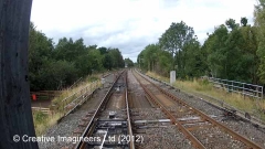 302820: Bridge SAC/341 - Tramway: Cab-view video-still (northbound)