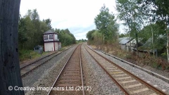 302915: Level Crossing: Cab-view video-still (northbound)