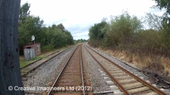 302950: Platelayers' Hut: Cab-view video-still (northbound)
