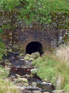 Hare Gill Culvert - Elevation view from the east