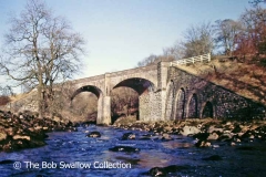 Sheriff Brow Viaduct and the River Ribble, viewed from the south