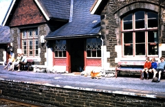 Ribblehead Station Main Building: Elevation view from the west