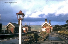 Garsdale Station: Context view from the southwest in the 1960s.