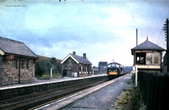 Garsdale Station: Context view from the northwest in the 1960s.