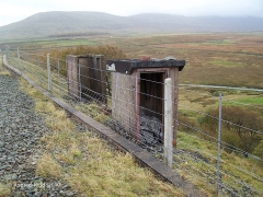 247910: Fog Hut NW of Ribblehead Viaduct (A):Elevation view from the north