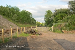 284610: Culgaith Station - Siding (Down): Context view from the north