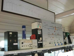 Culgaith Signal Box Interior: Block instruments