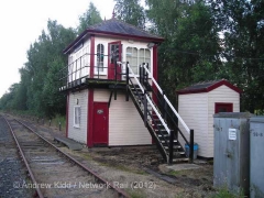 Howe & Co's Siding Signal Box: Southern elevation view
