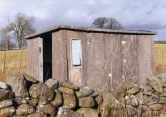 231970: Former Tele-Communications Hut: Elevation view from the west