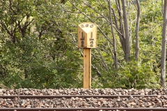 260500 Milepost 260½: Detail view from the west"