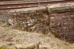261840: Bridge SAC/145 - Ghyll: Detail view from the north west