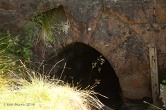 263310: Bridge SAC/160 - Dry Gill (culvert 4' ): Detail view from the west