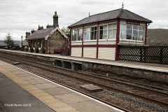 256700: Garsdale Signal Box: Context view from the north east