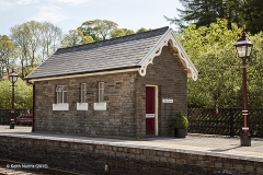 Garsdale Station Toilet Block: Elevation view from southwest