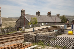 256630: Garsdale Station - Passenger Platform:Elevation view from the south east