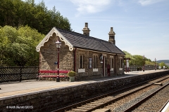 Garsdale Station 'Up' Waiting Room: Elevation view from northwest.