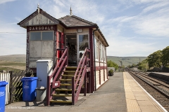 256700: Garsdale Signal Box: Elevation view from the south east