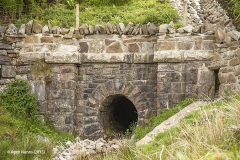 256480: Culvert 2' 9" diameter:Detail view from the west