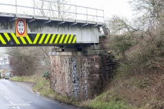 288330: Bridge SAC/288 - A686 Alston Road: Detail view from the east