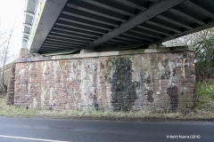 288330: Bridge SAC/288 - A686 Alston Road: Detail view from the south