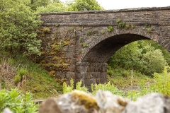 256300: Bridge SAC/113 -Dinsdale: Detail view from the north west