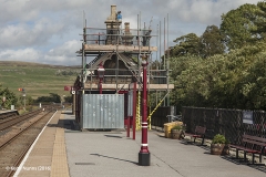 256630: Garsdale Station - Passenger Platform:Elevation view from the south 