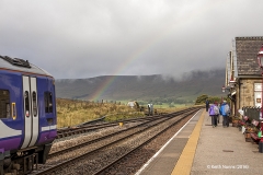 247210: Ribblehead Station Passenger Platform (Up): Context view from the south