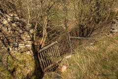 255770: Bridge SAC/107 - Smout Gill:Detail view from the east