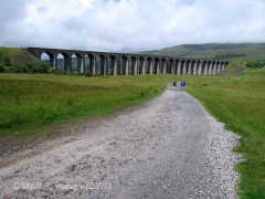 Ribblehead Viaduct: Elevation view from the east