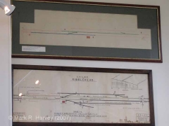 Ribblehead Signal Box: Detail view - track diagram