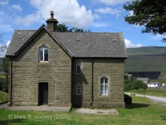Ribblehead Station Master's House: Elevation view from the south-east
