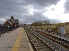 Ribblehead Station Booking Office: Context view from the North-West