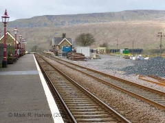 Ribblehead Station Booking Office: Context view from the south-east (v1)